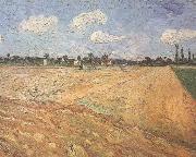 Vincent Van Gogh Ploughed Field (nn04) France oil painting artist